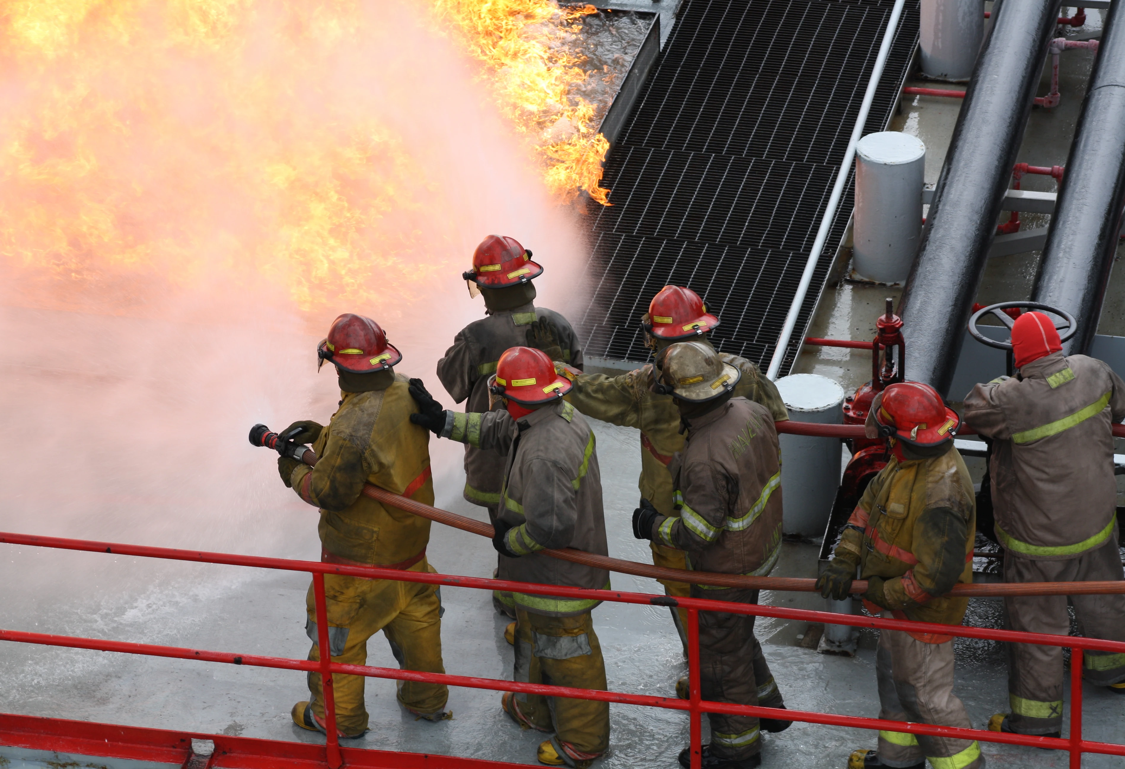 Photo representing Marine Firefighting